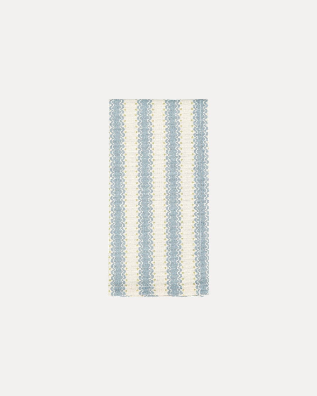 Light Blue Atlântica Printed Napkin in 100% Cotton