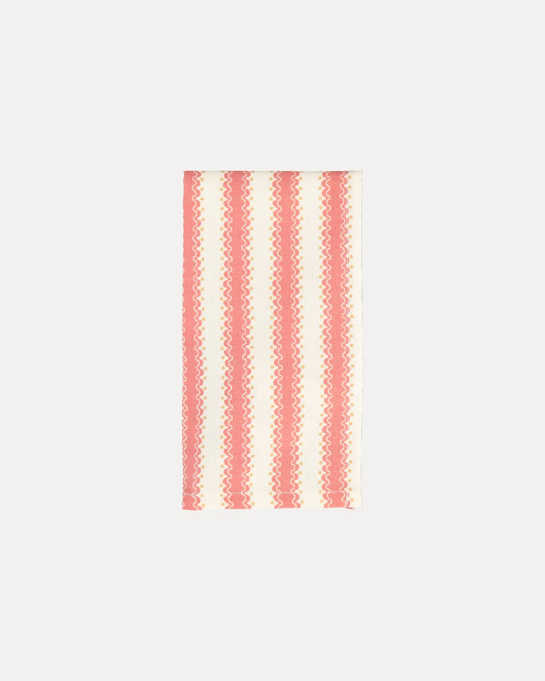 Atlântica Red Printed Napkin in 100% Cotton