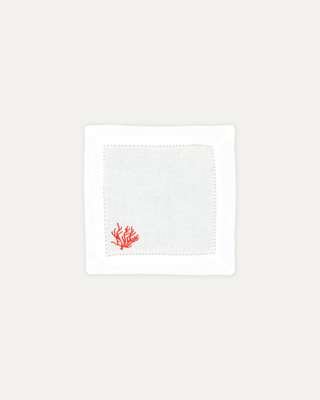 Serviette Cocktail Corail Orange