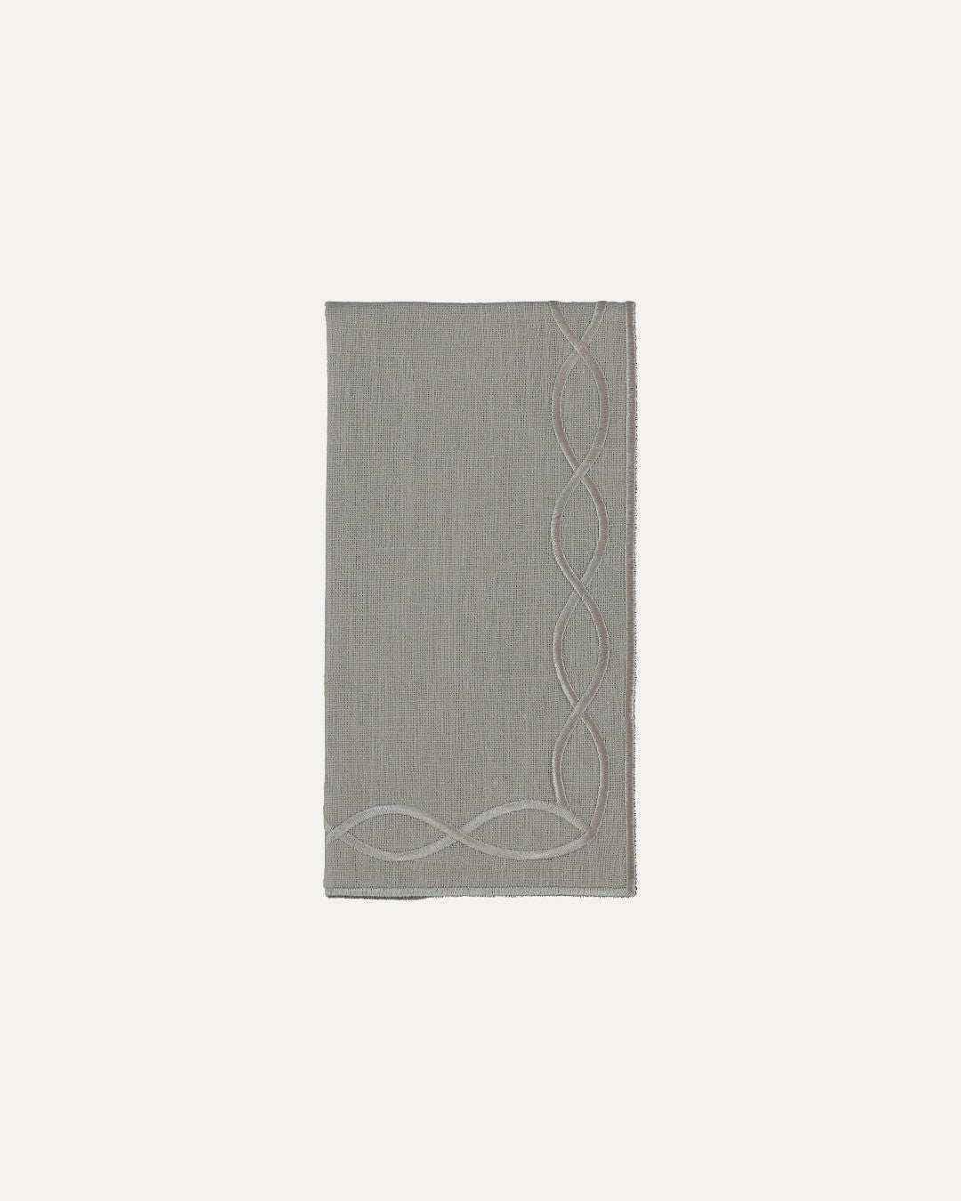 Serviette Viseu, Gris avec Gris