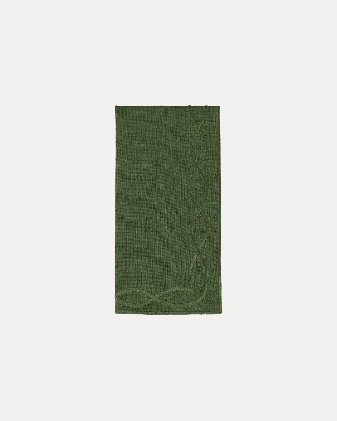 Viseu Napkin, Green with Green