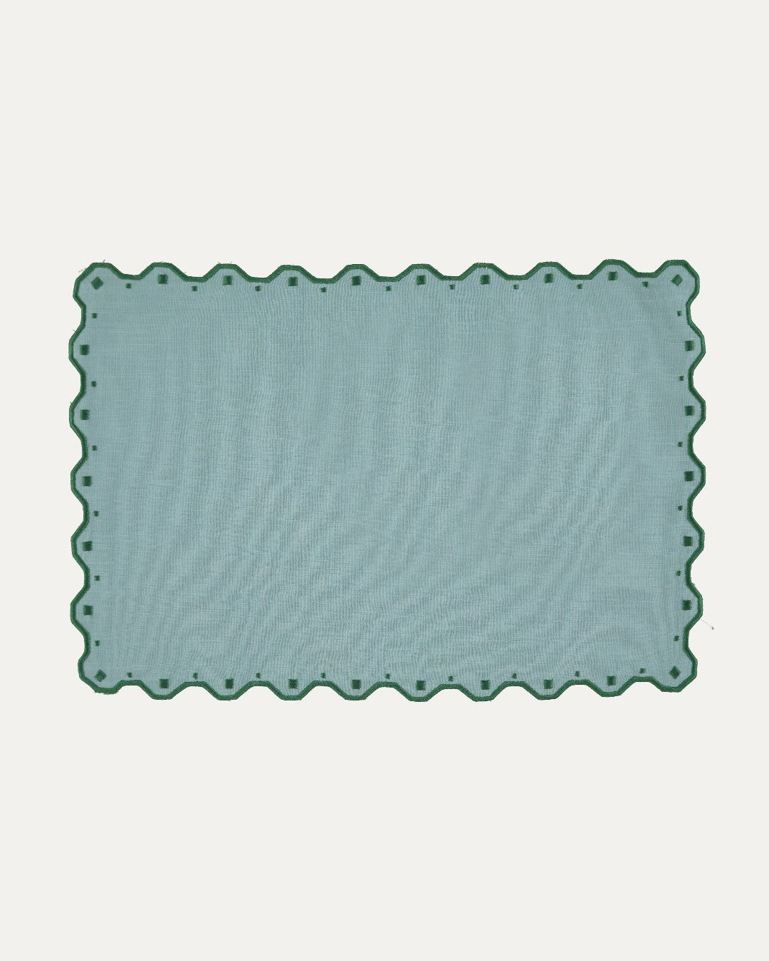 Individual Porto, Azul com Verde