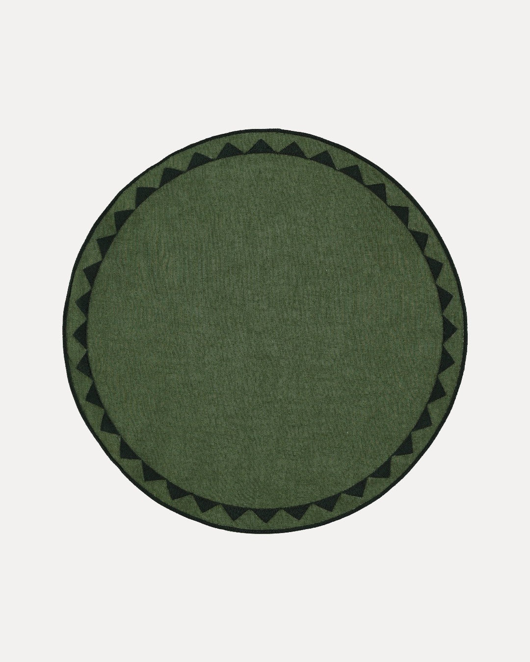 Placemat Sol, Green with Green