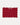 Placemat Viena, Red with White
