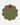 Individual Lili com Laço, Verde com Vermelho