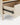 Mesita de noche Lin de MDF lacado beige y roble