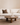Orbita coffee table in mango wood, 90 x 90 x 30 cm