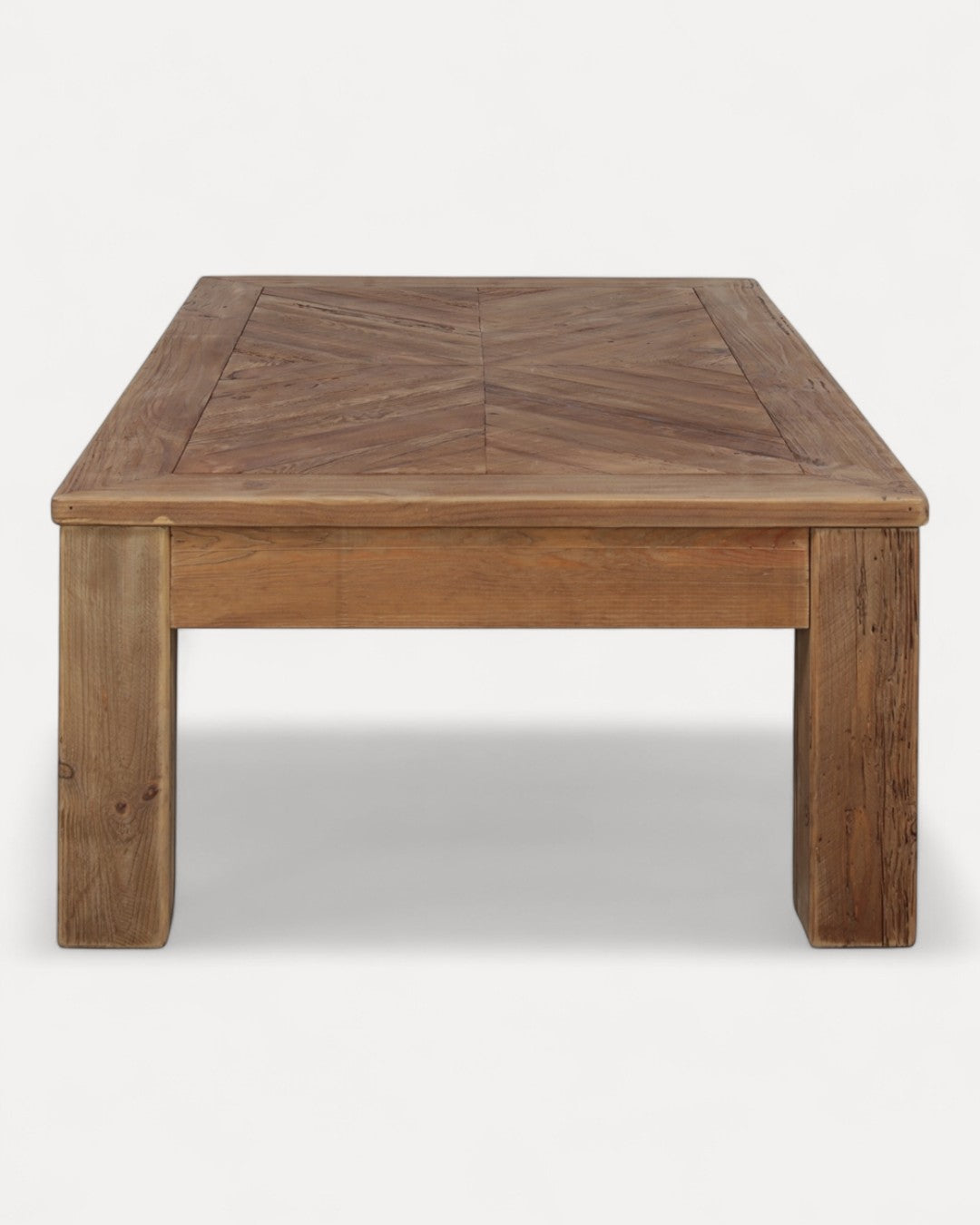 Mesa de centro Amaron en madera de pino, 135 x 80 x 43 cm