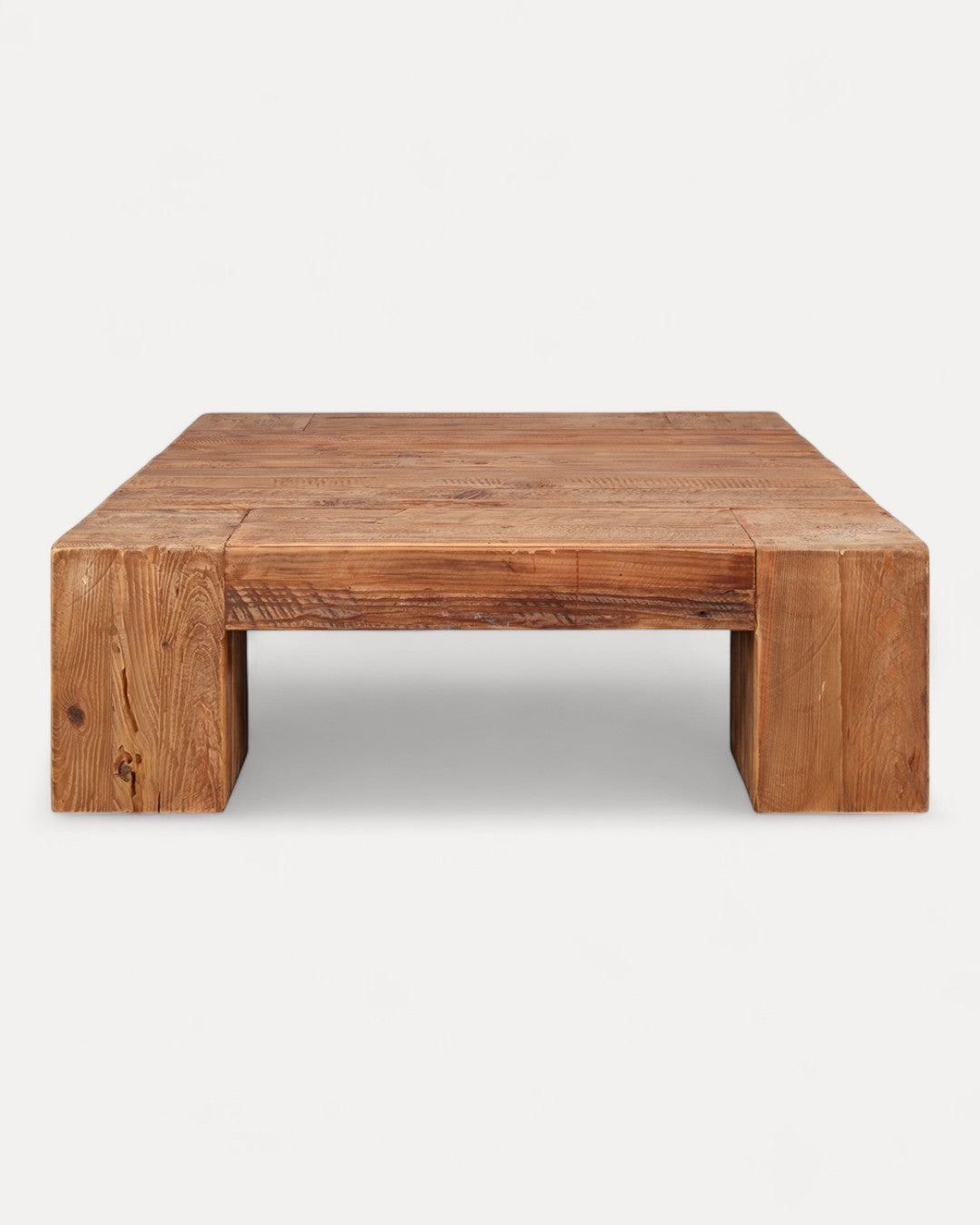 Mesa de centro Messina en madera de pino, 120 x 120 x 38 cm