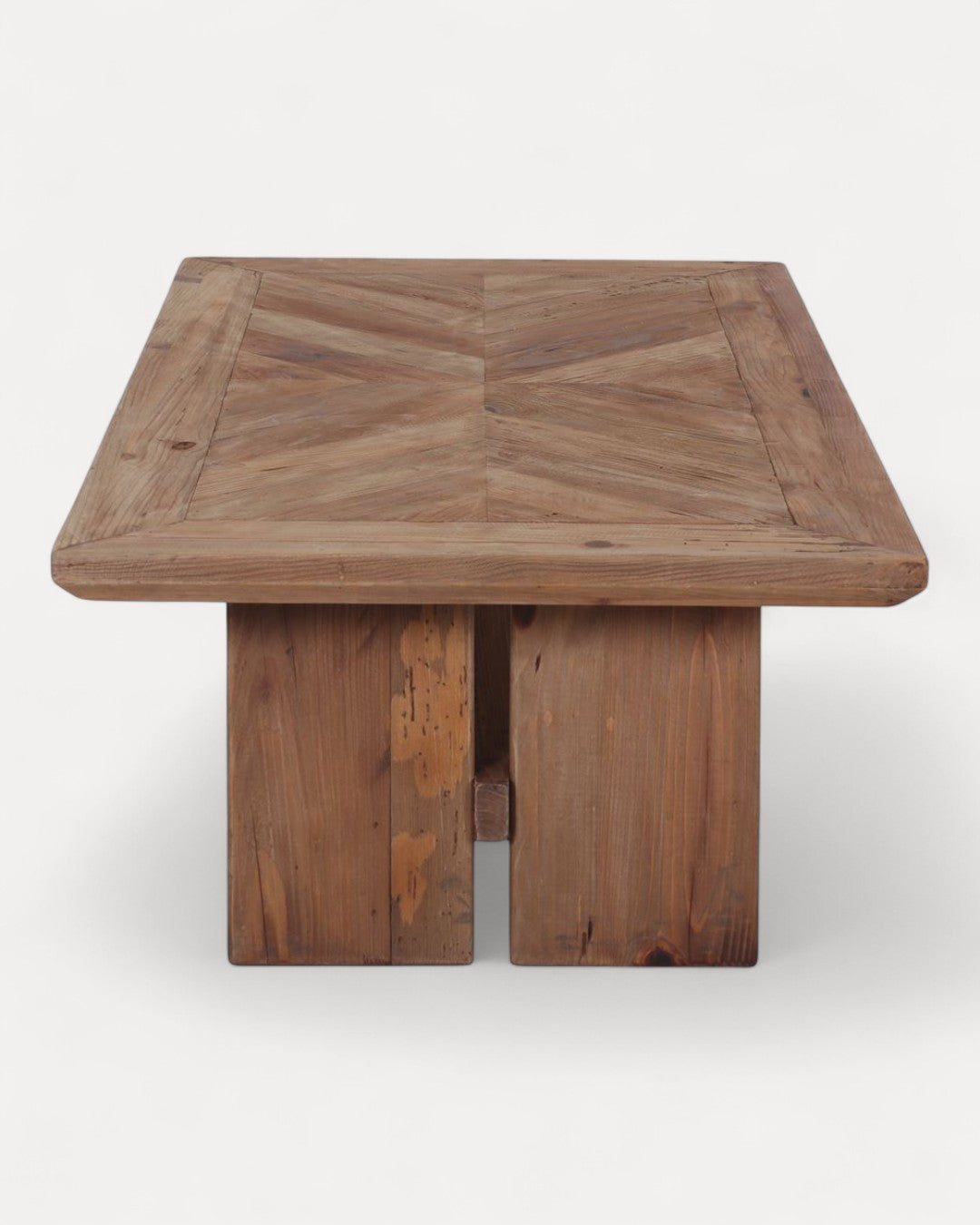 Mesa de centro Novara en madera de pino, 130 x 70 x 40 cm