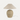 Lampe de Table Pure Grande, Beige