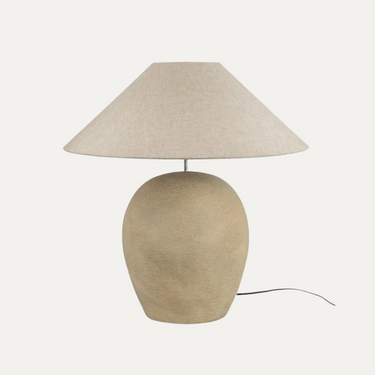 Lampe de Table Pure Grande, Beige