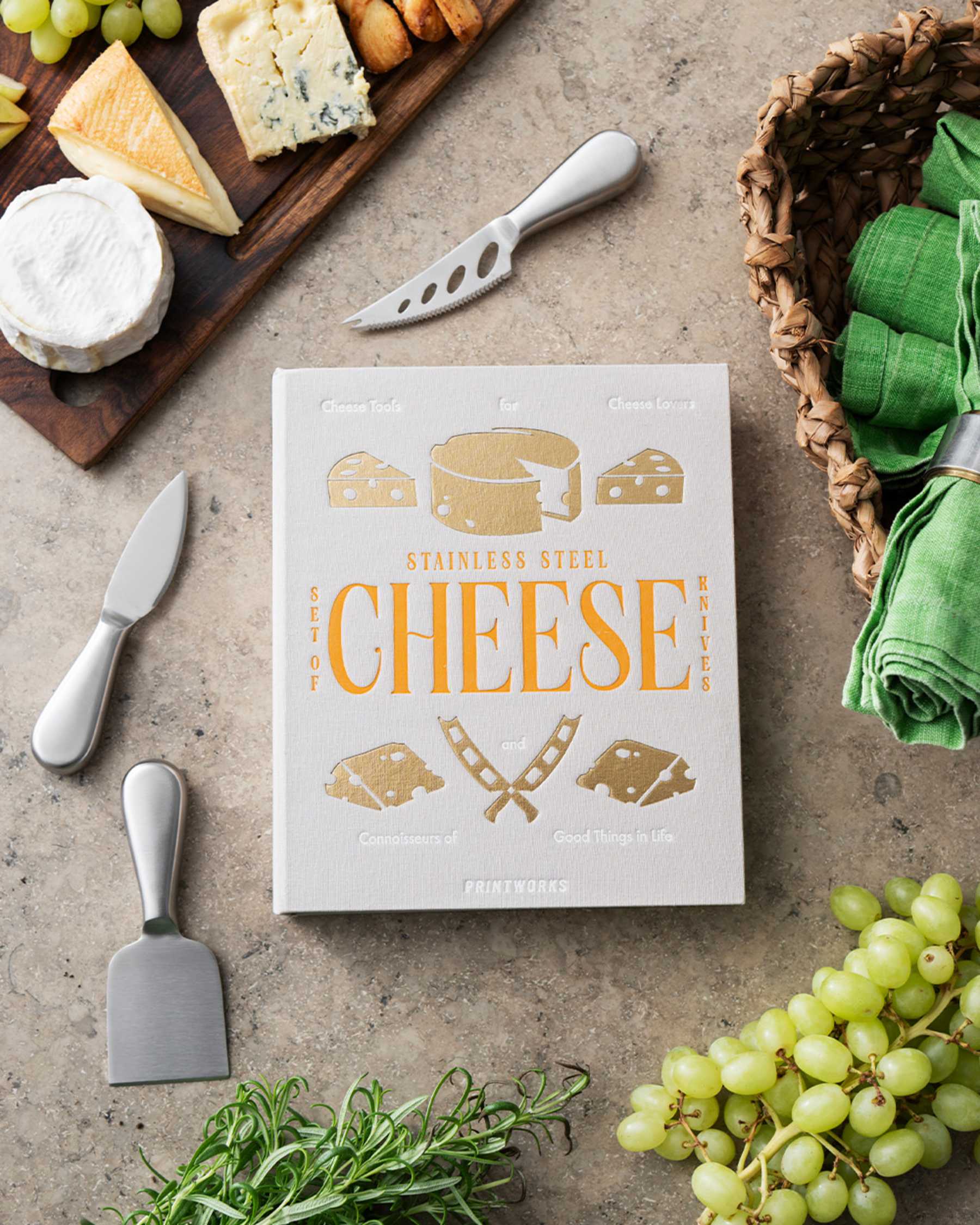 Conjunto The Essentials, Acessórios Para Queijo