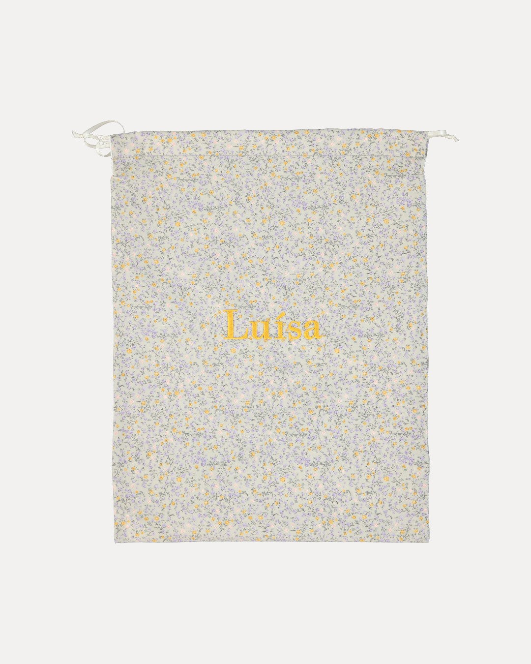 Saco para Guardar Ropa Flores, Verde