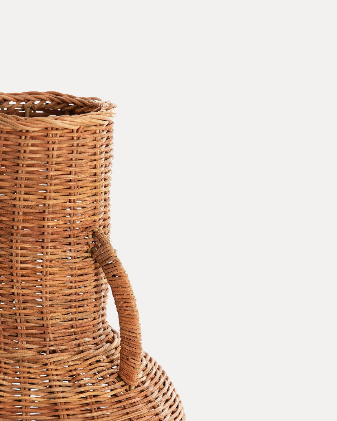 Vaso Ardea en ratán, Ø25 × 35 cm