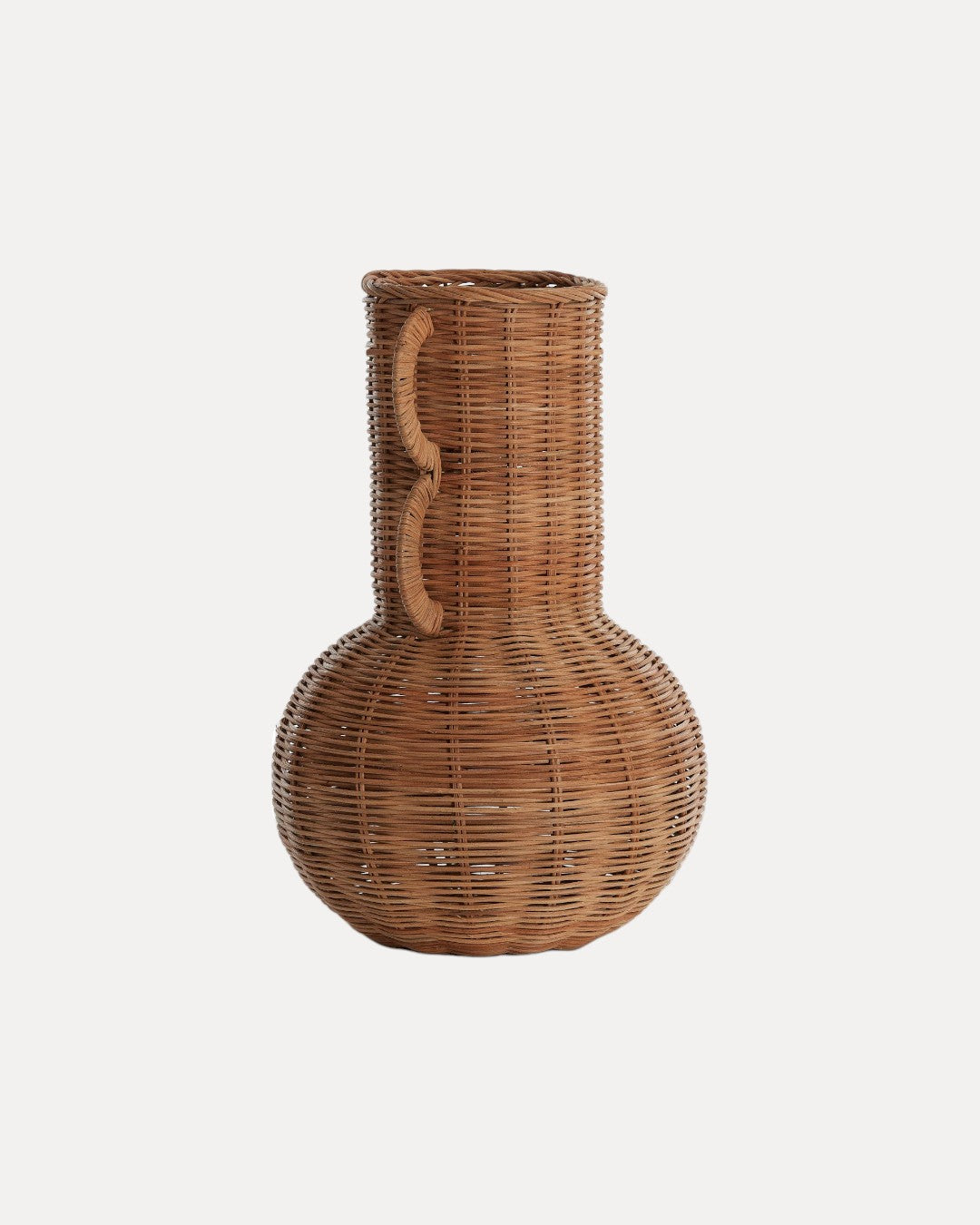 Vaso Etria in Rattan, Ø25 × 38 cm