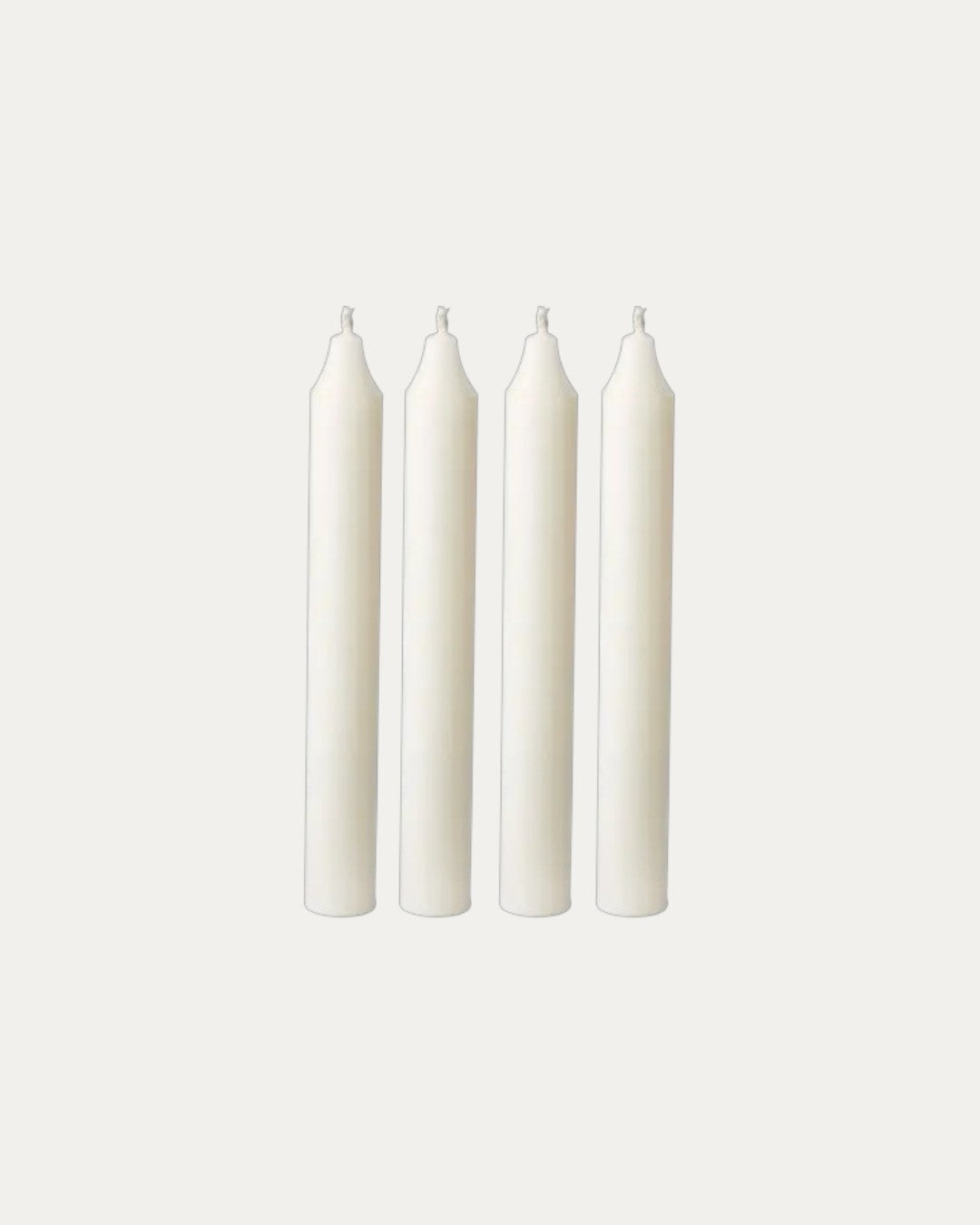 Pack 4 Velas Pequeñas Marfil